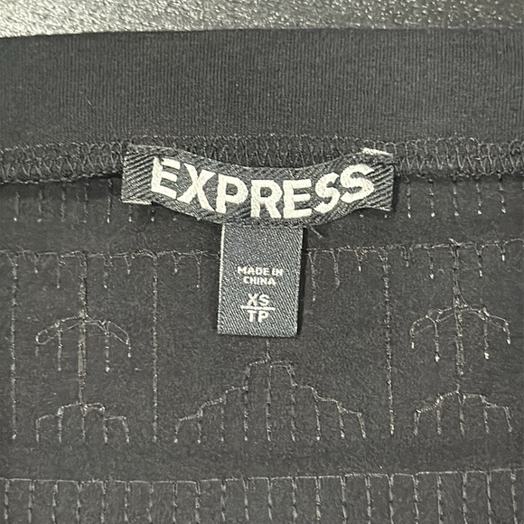 Express Geometric Sequins Mini Skirt - XS - Picture 4 of 7